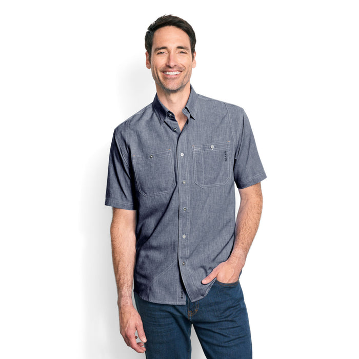 Orvis Tech Chambray Short-Sleeve Work Shirt