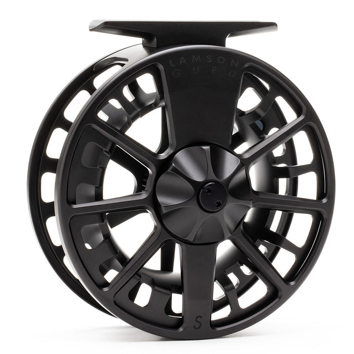 Lamson Guru S 5+ Fly Reel Blackout