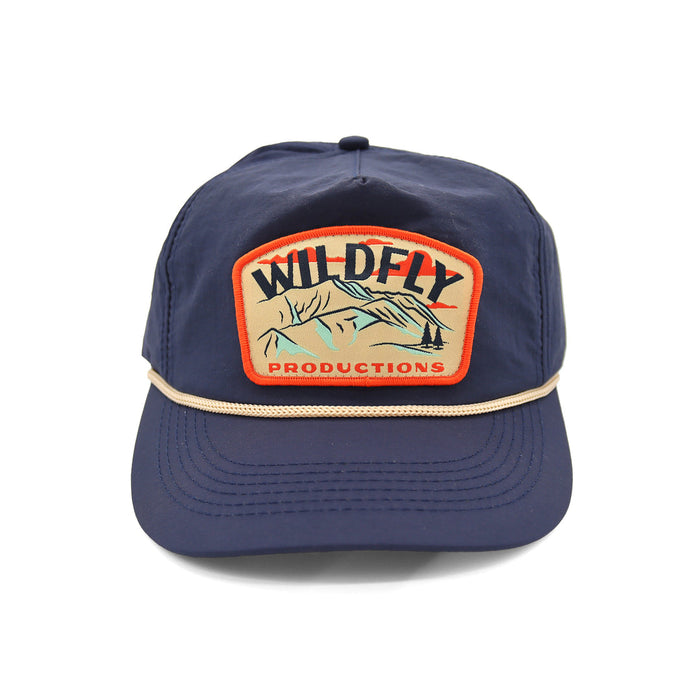 Wild Fly Mountain Roamer Performance Hat Navy