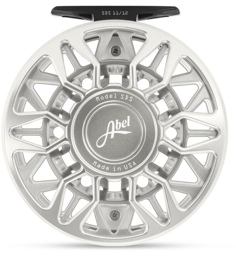 Abel SDS 11/12 Fly Reel - Platinum  - Platinum Handle