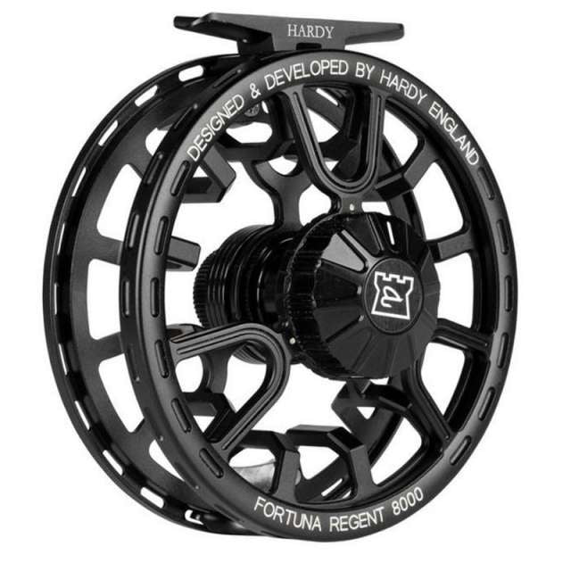 Hardy Fortuna Regent 10000 Fly Reel - Black